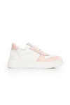 Дамски спортни обувки в бяла и розова кожа JANNA 12