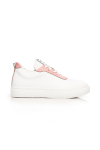 Дамски спортни обувки в бяла и розова кожа ELIA 02