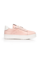 Дамски спортни обувки в розова и бяла кожа CAPPELLOTO 53